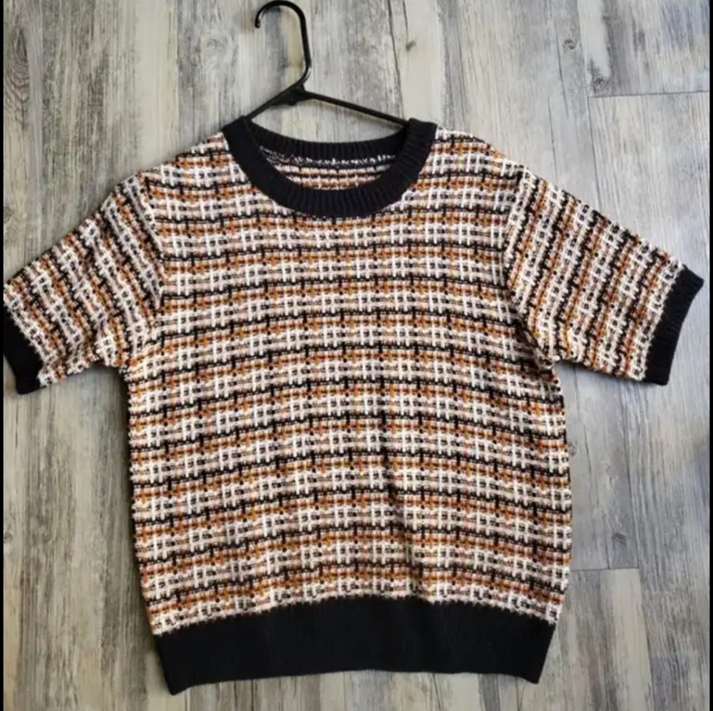 Korean Fashion Brown Sweater